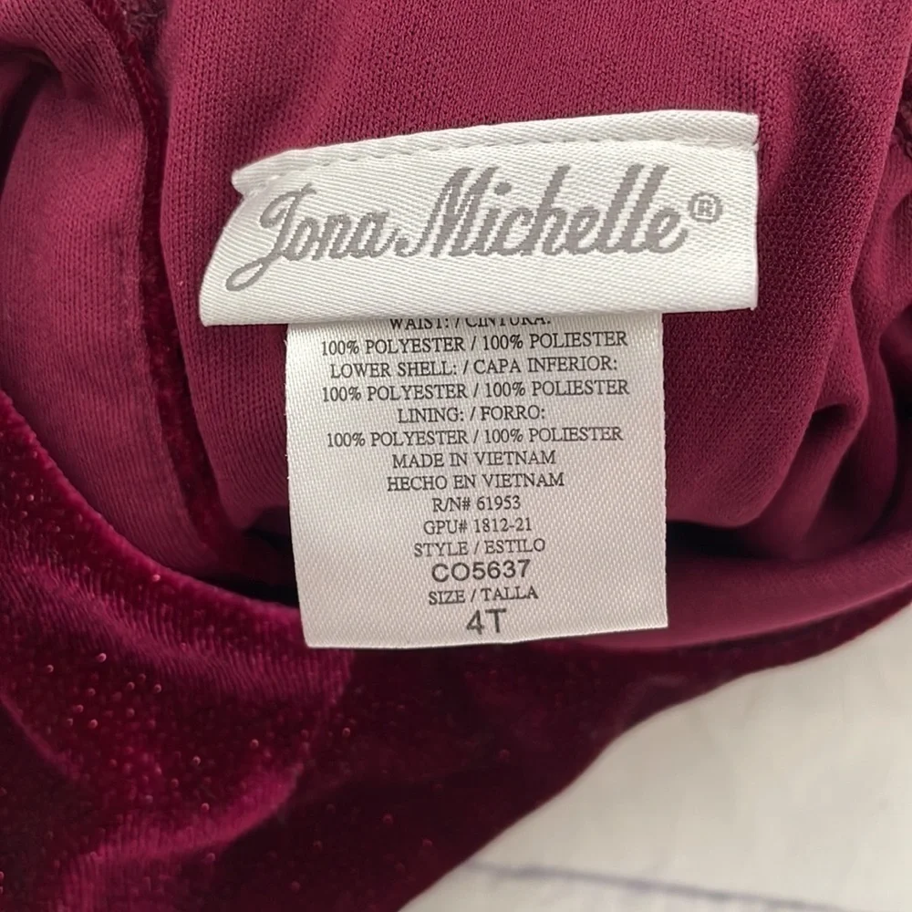 𝅺♥️JONA Michelle♥️Toddler Holiday dress size (4t) - Picture 11 of 12